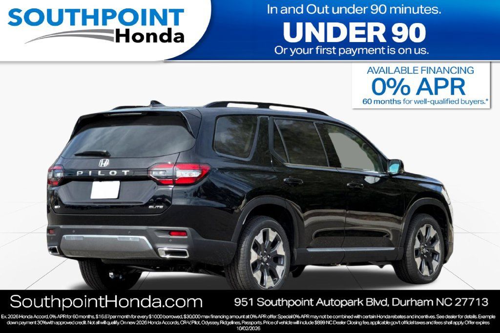 New 2026 Honda Pilot Elite image 3
