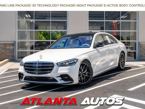 Used 2022 Mercedes-Benz S 580 4MATIC Sedan image 1