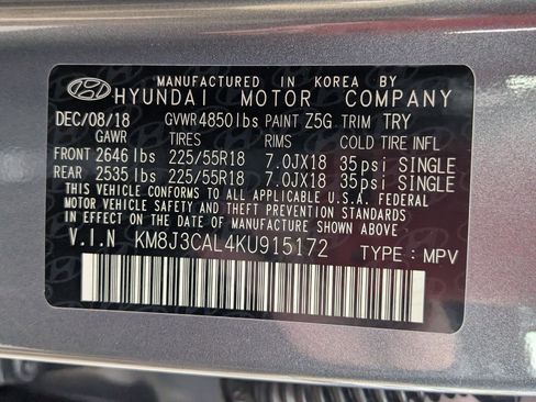 Used 2019 Hyundai Tucson Ultimate w/ Cargo Package image 31