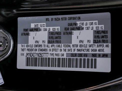 Used 2022 MAZDA MX-5 Miata Grand Touring image 50