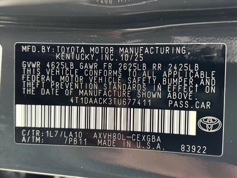 New 2026 Toyota Camry XLE image 20