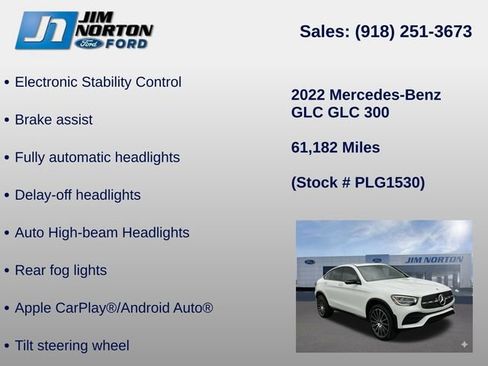 Used 2022 Mercedes-Benz GLC 300 4MATIC Coupe image 30