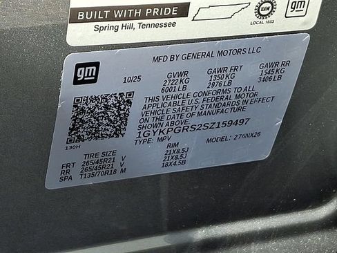 Certified 2025 Cadillac XT6 Sport AWD/4WD image 27