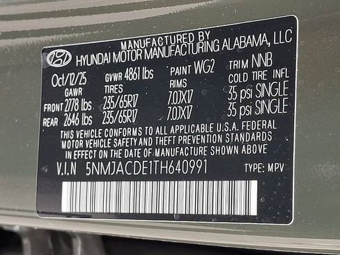 Certified 2026 Hyundai Tucson SE AWD/4WD image 25