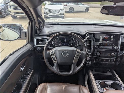 Used 2021 Nissan Titan Platinum Reserve w/ Moonroof Package AWD/4WD image 3