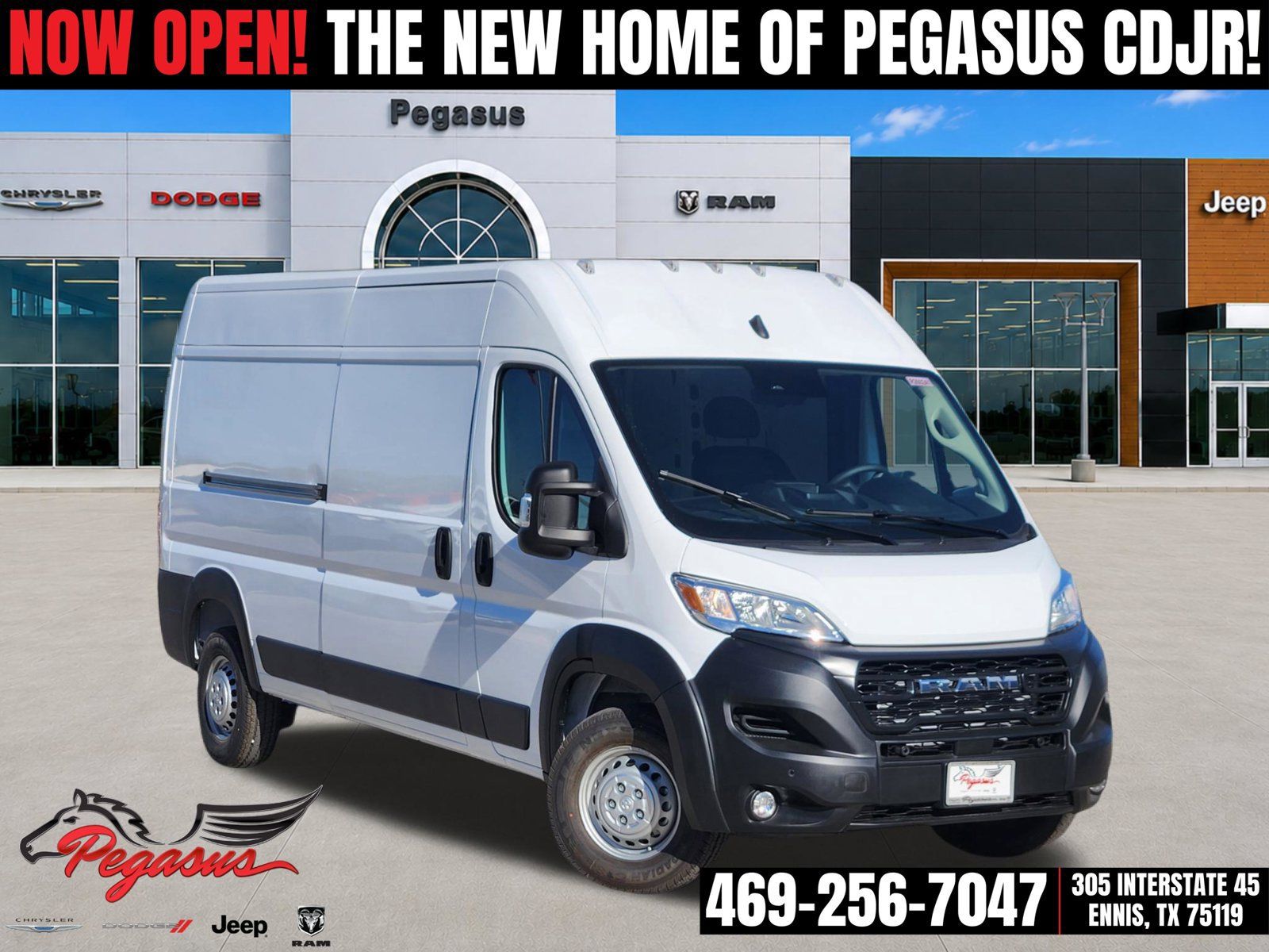 New 2026 RAM ProMaster 2500 w/ Safety Group FWD 360° Tour