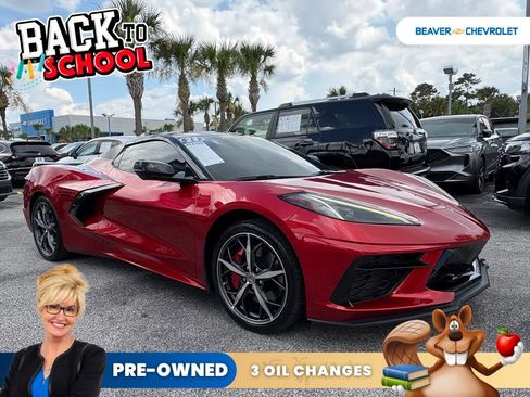 Used 2023 Chevrolet Corvette Stingray Premium Conv w/ Z51 Performance Package RWD image 9