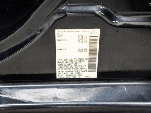 Used 2022 Nissan Altima 2.5 SV image 40