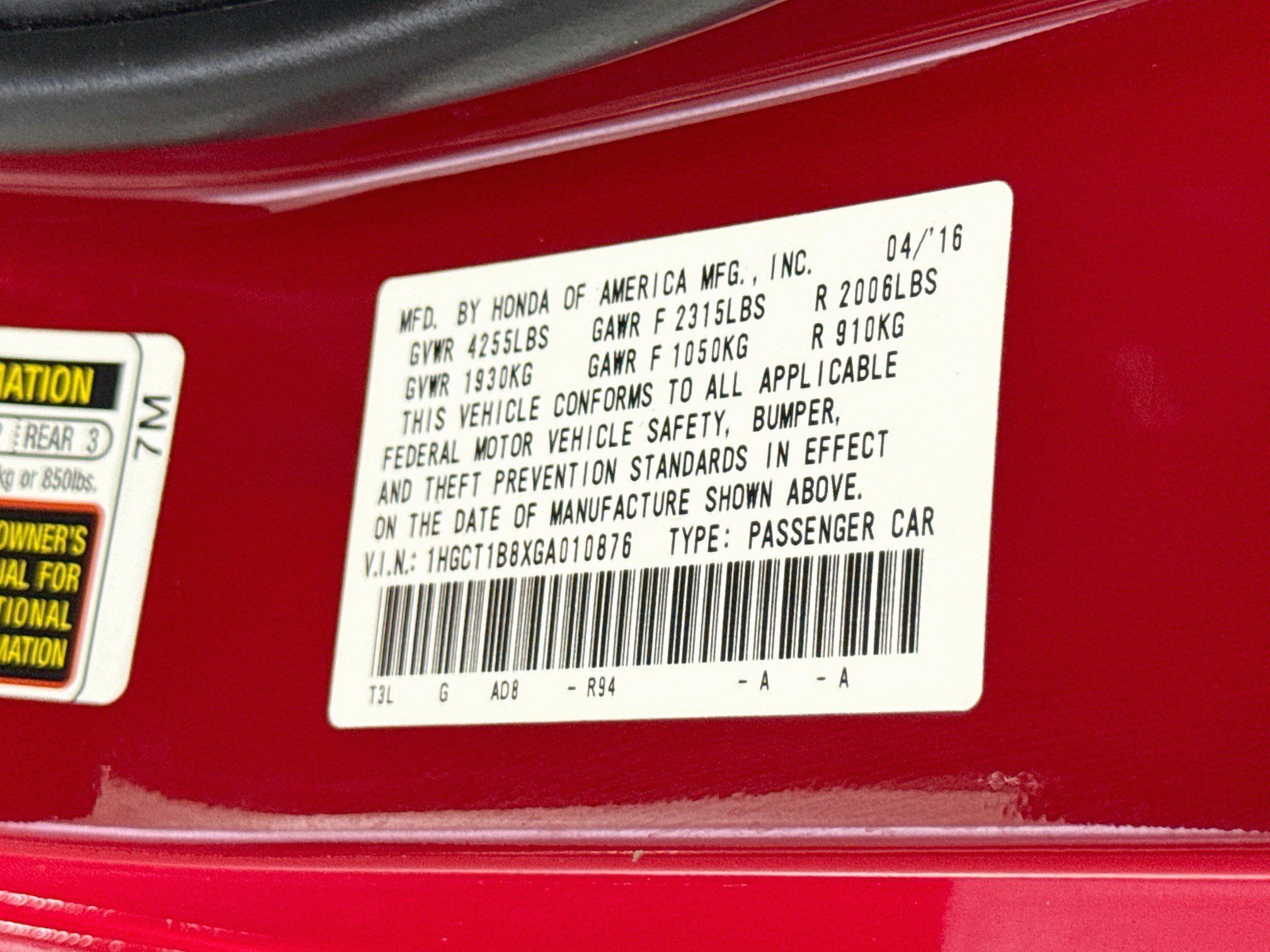 Used 2016 Honda Accord EX-L image 38