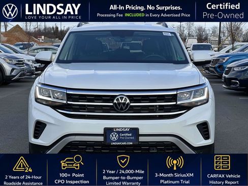 Certified 2023 Volkswagen Atlas SE w/ Black Wheel Package image 3