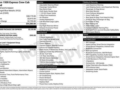 New 2026 RAM 1500 Express AWD/4WD image 5