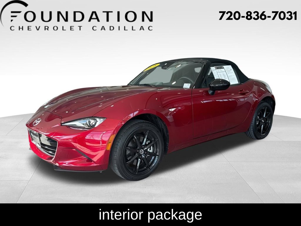 Used 2025 MAZDA MX-5 Miata Sport w/ Interior Package RWD image 1