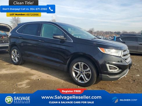 Used 2017 Ford Edge Titanium w/ Equipment Group 301A AWD/4WD image 5