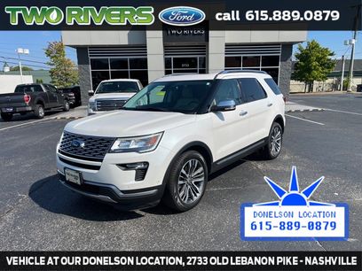 Used 2018 Ford Explorer Platinum