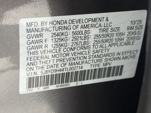 Certified 2026 Acura MDX FWD w/ Technology Package image 36