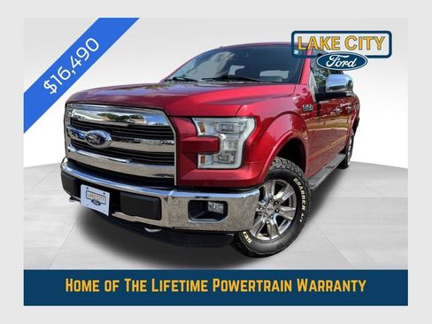 Used 2015 Ford F150 Lariat w/ Equipment Group 502A Luxury AWD/4WD image 1