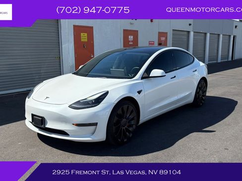 Used 2022 Tesla Model 3 Performance AWD/4WD image 1