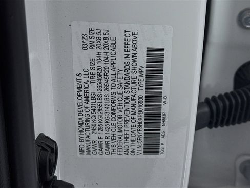 Certified 2023 Honda Passport Elite image 33