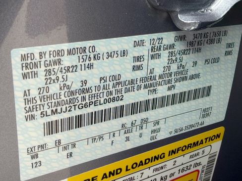 Used 2023 Lincoln Navigator Black Label AWD/4WD image 31