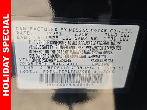 Used 2021 Nissan Kicks SR w/ SR Premium Package image 41