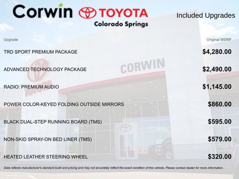 Used 2022 Toyota Tundra SR5 w/ TRD Sport Premium Package AWD/4WD image 5
