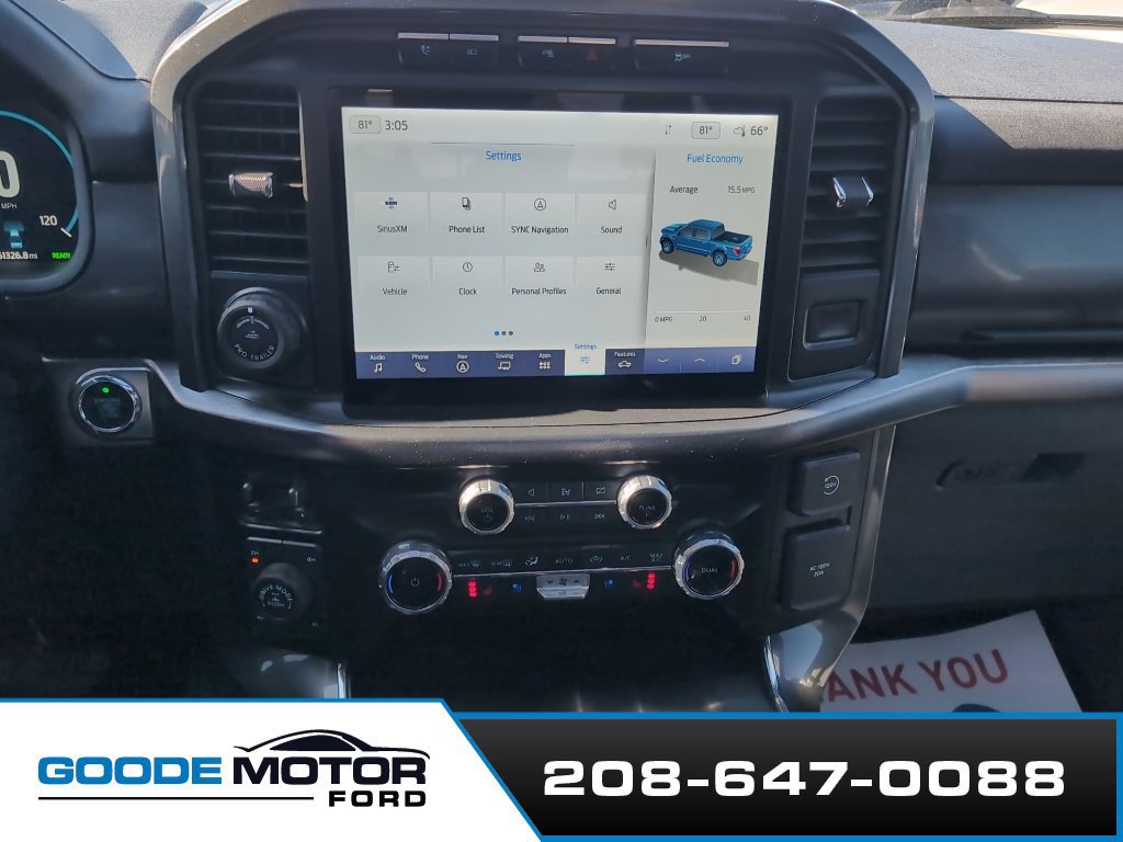 Used 2023 Ford F150 Lariat w/ Equipment Group 502A High AWD/4WD image 15