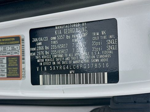 Used 2023 Kia Sorento LX FWD image 12