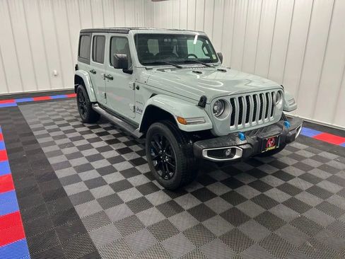 Used 2023 Jeep Wrangler Sahara 4xe image 2