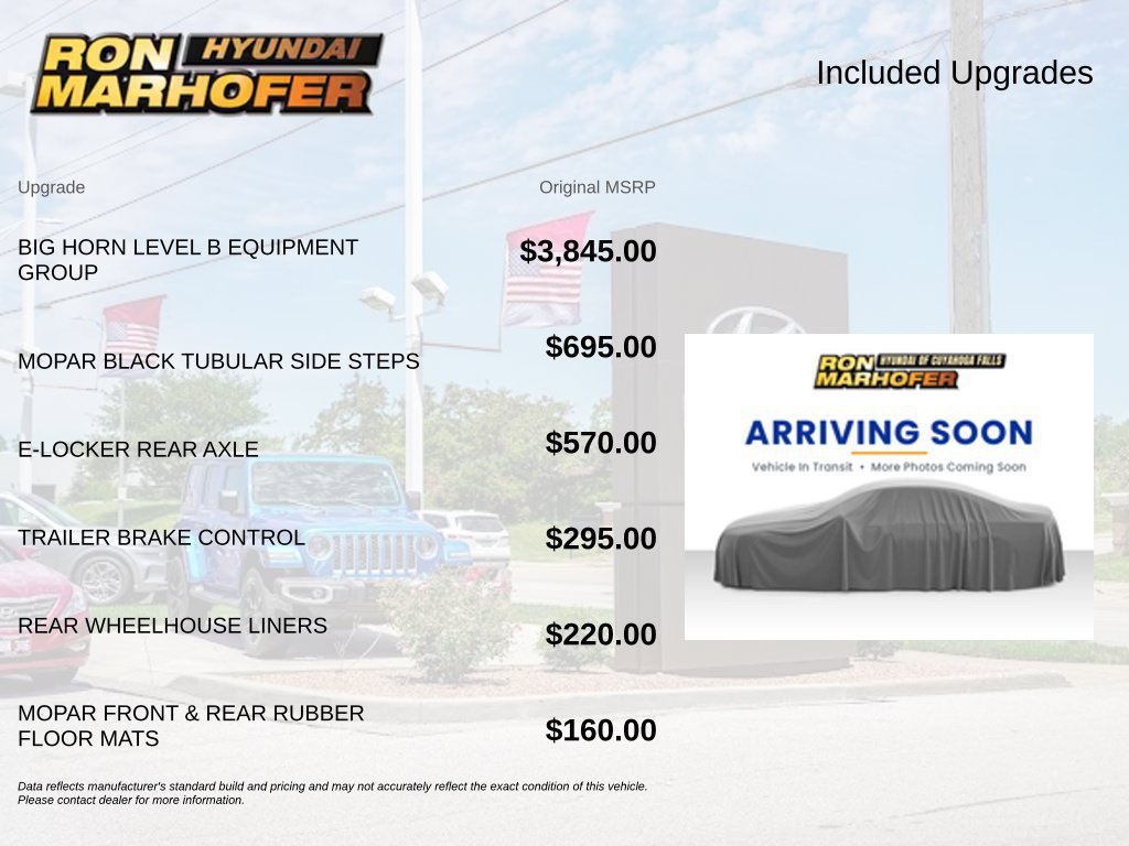 Used 2024 RAM 1500 Big Horn AWD/4WD image 2