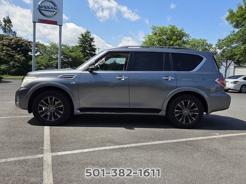 Used 2018 Nissan Armada Platinum w/ Captain Seat Package AWD/4WD image 2
