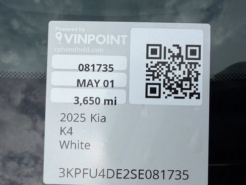 Certified 2025 Kia K4 EX FWD image 44