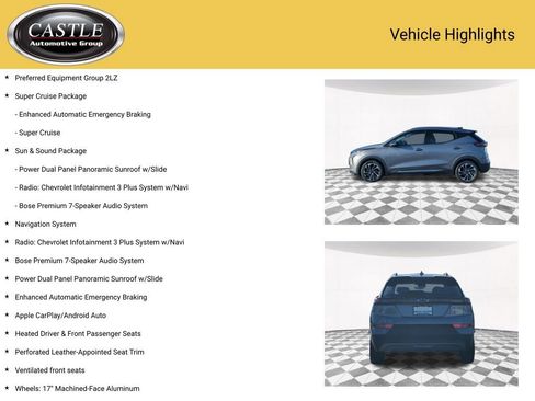 Certified 2022 Chevrolet Bolt EUV Premier w/ Sun & Sound Package image 3