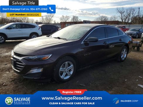Used 2021 Chevrolet Malibu LS FWD image 1