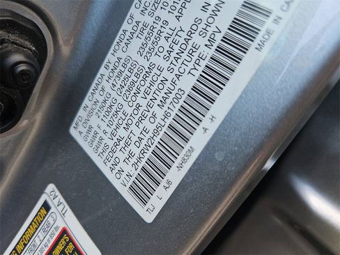 Certified 2020 Honda CR-V Touring image 14