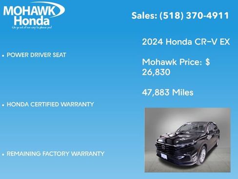 Used 2024 Honda CR-V EX image 16
