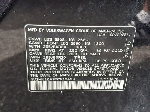 Used 2026 Volkswagen Atlas SE AWD/4WD image 23
