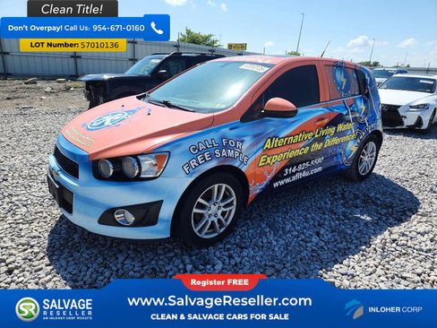 Used 2014 Chevrolet Sonic LT w/ LT Spring Promotional Package FWD image 1