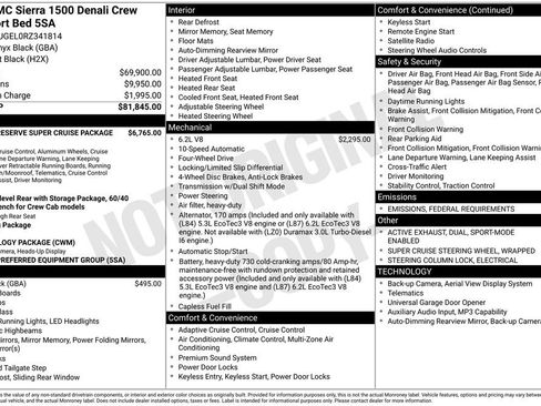 Certified 2024 GMC Sierra 1500 Denali image 58