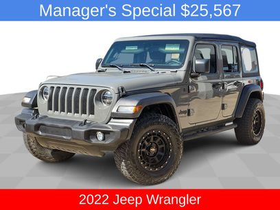 Used 2022 Jeep Wrangler Unlimited Sport
