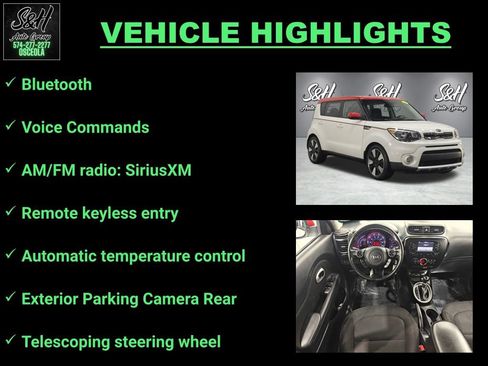 Used 2017 Kia Soul + w/ Designer's Package FWD image 3