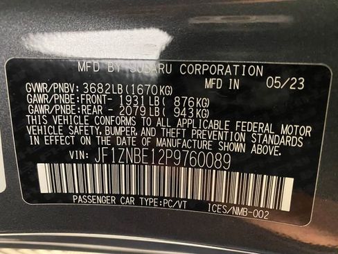 Used 2023 Toyota GR86 Premium w/ ALL Weather Mat Package (TMS) image 24