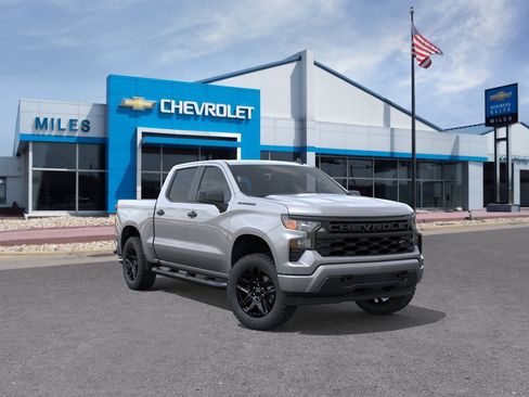 New 2026 Chevrolet Silverado 1500 Custom w/ Turbomax Blackout Package AWD/4WD image 35