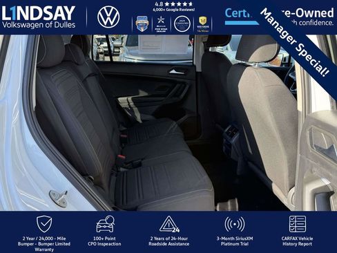 Certified 2022 Volkswagen Tiguan S w/ IQ.Drive Package image 13