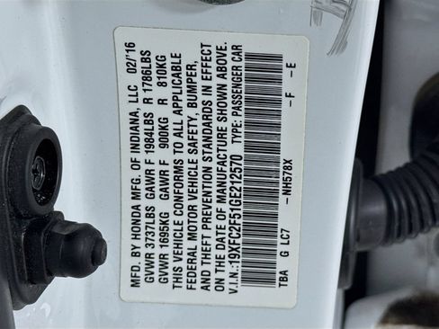 Used 2016 Honda Civic LX image 38