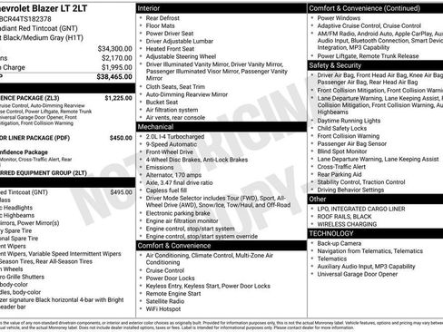 New 2026 Chevrolet Blazer LT w/ Convenience Package FWD image 11
