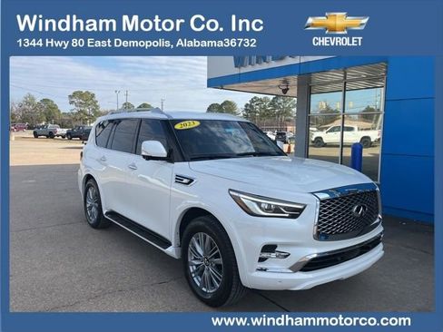 Used 2023 INFINITI QX80 Luxe w/ Cargo Package image 1