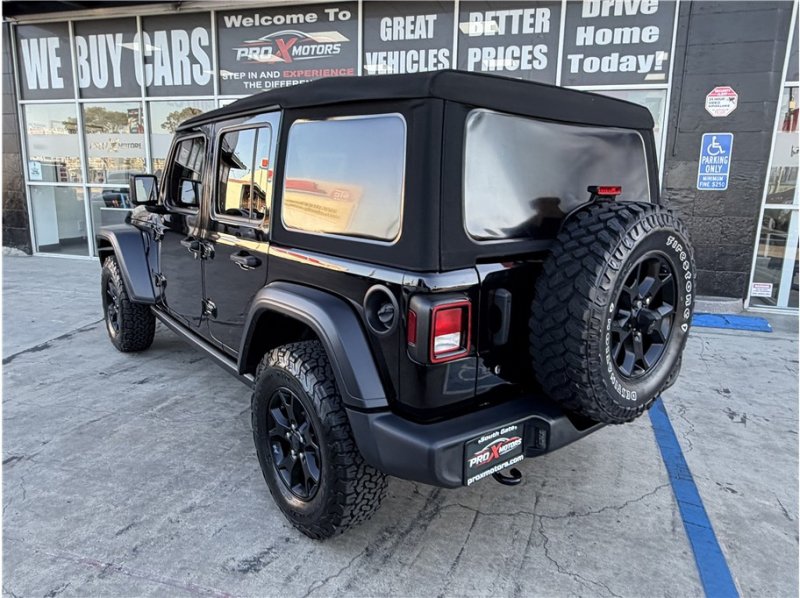 Used 2020 Jeep Wrangler Unlimited Sport AWD/4WD image 4