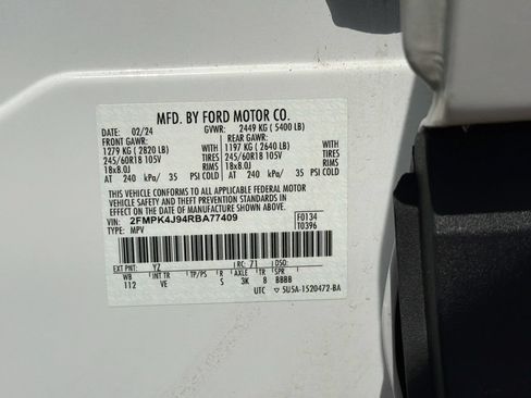 Used 2024 Ford Edge SEL AWD/4WD image 33