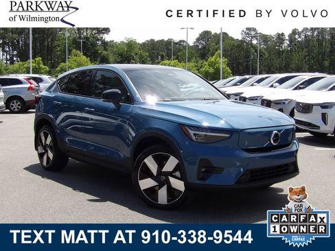 Certified 2023 Volvo C40 P8 Recharge Ultimate w/ Protection Package Premier AWD/4WD image 1