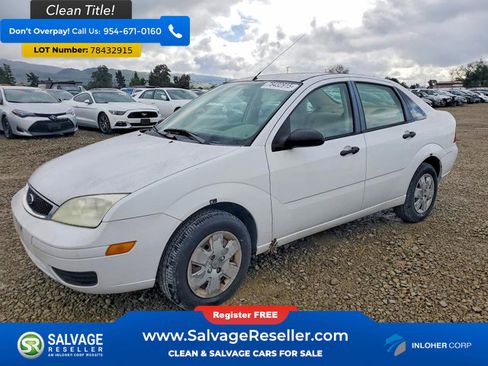 Used 2007 Ford Focus ZX4 Sedan FWD image 1